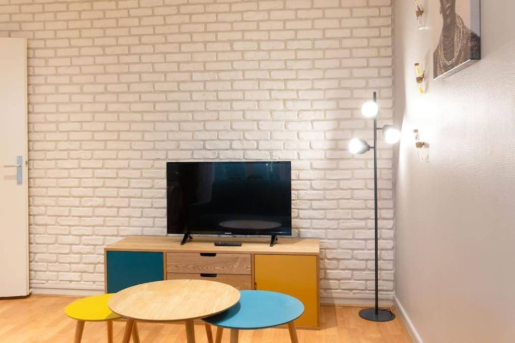 La Pepite Bleue De Nanterre Apartment Exterior foto