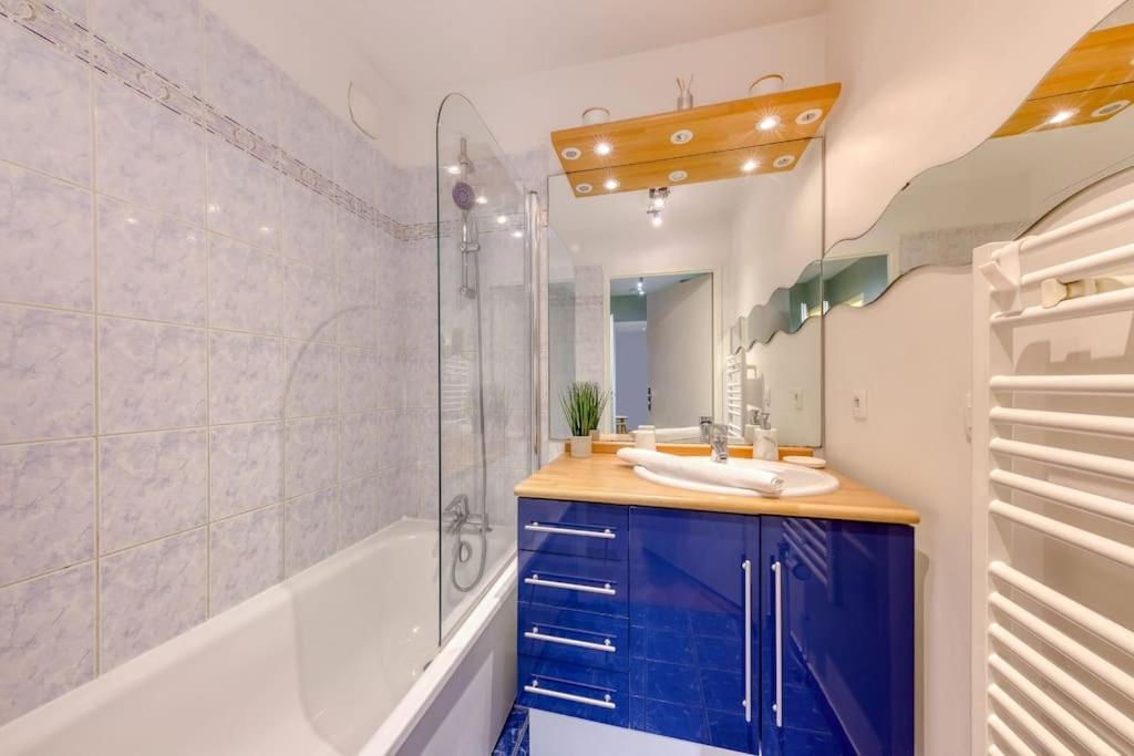 La Pepite Bleue De Nanterre Apartment Exterior foto