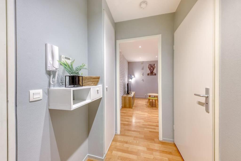 La Pepite Bleue De Nanterre Apartment Exterior foto